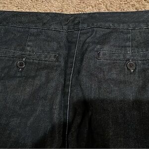 Talbots dark Jean skirt